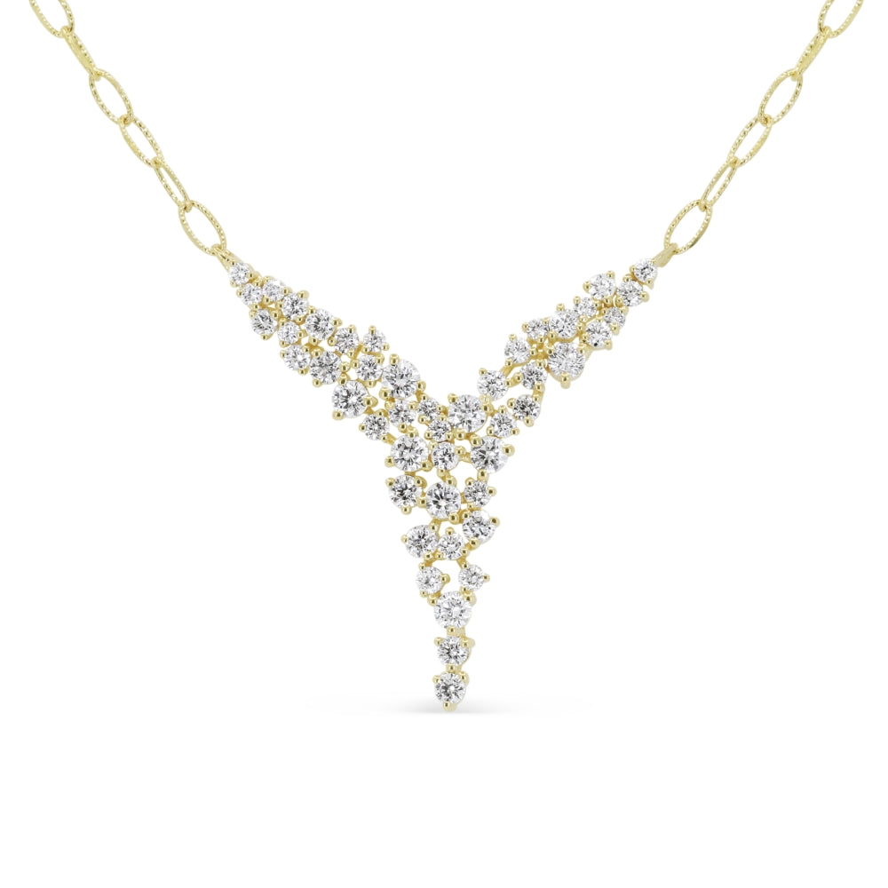 Madison L 14K Yellow Gold Diamond Pendant - style N1925Y