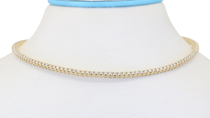 Beautiful Hand Crafted 14K Yellow Gold  Milano Collection Necklace