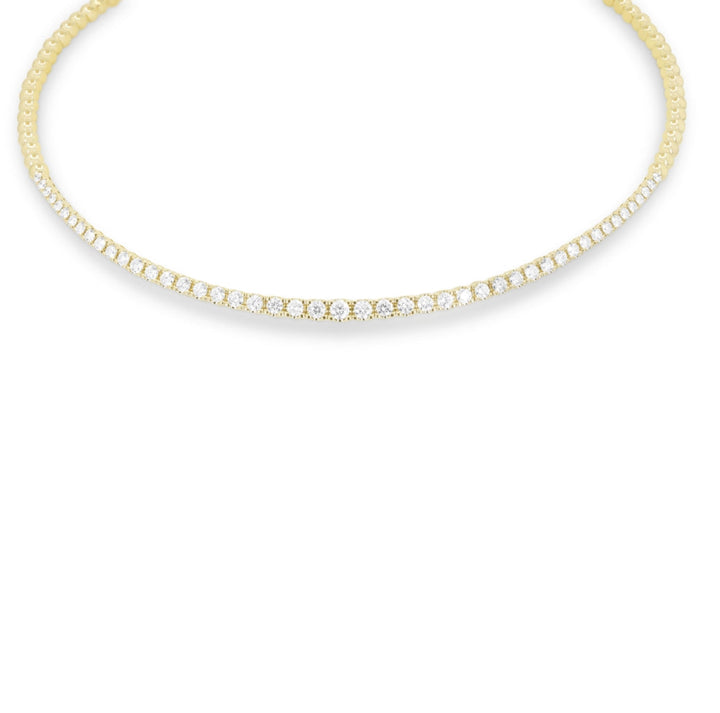 Beautiful Hand Crafted 14K Yellow Gold  Milano Collection Necklace