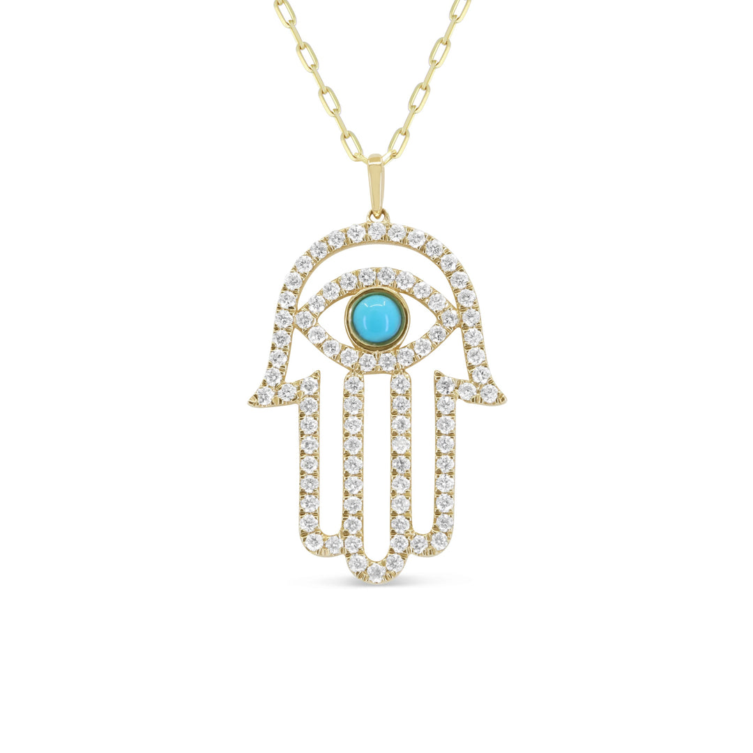 Beautiful Hand Crafted 14K Yellow Gold  Milano Collection Pendant