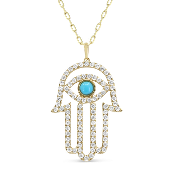 Beautiful Hand Crafted 14K Yellow Gold  Milano Collection Pendant