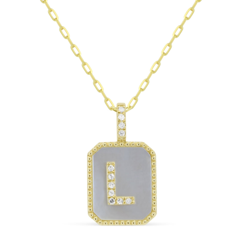 Beautiful Hand Crafted 14K Yellow Gold  Yellow Gold And Diamond Milano Collection Pendant