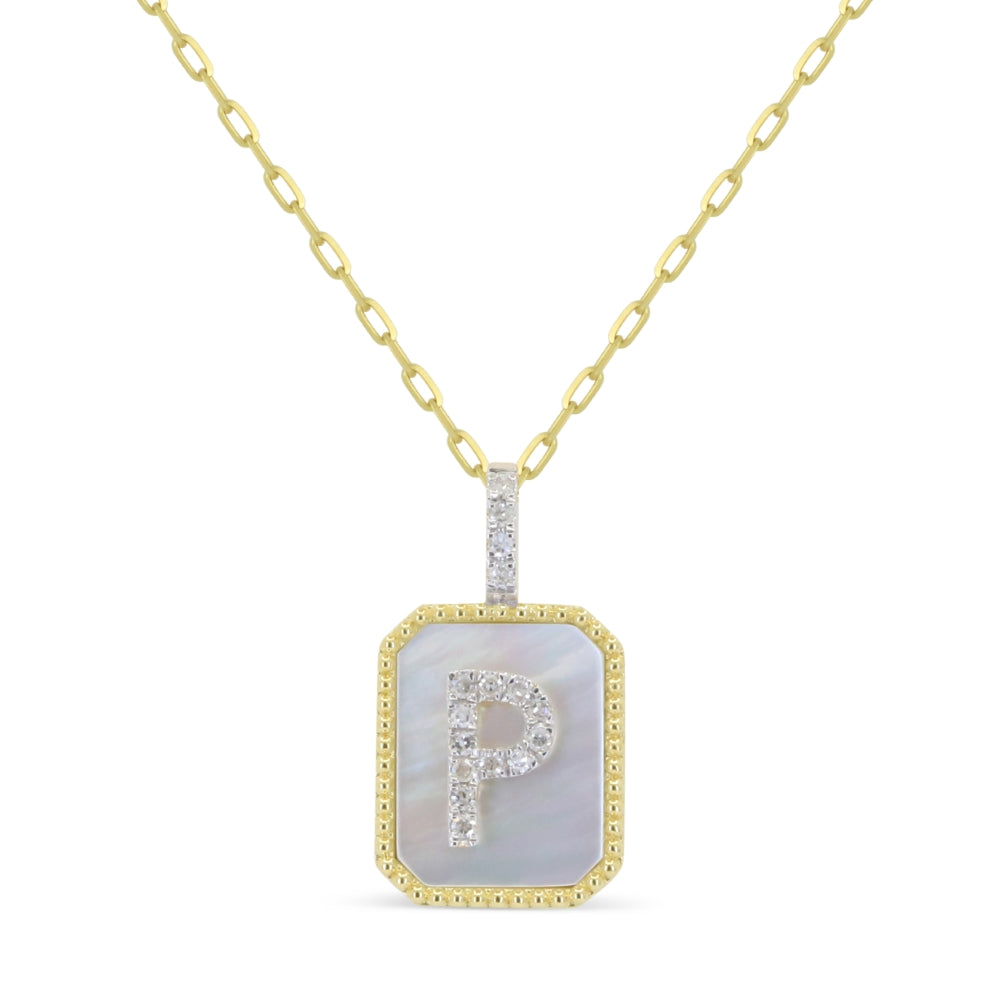 Beautiful Hand Crafted 14K Yellow Gold  Yellow Gold And Diamond Milano Collection Pendant