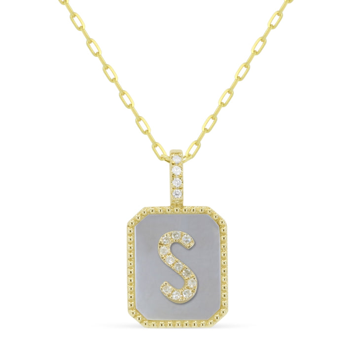 Beautiful Hand Crafted 14K Yellow Gold  Yellow Gold And Diamond Milano Collection Pendant