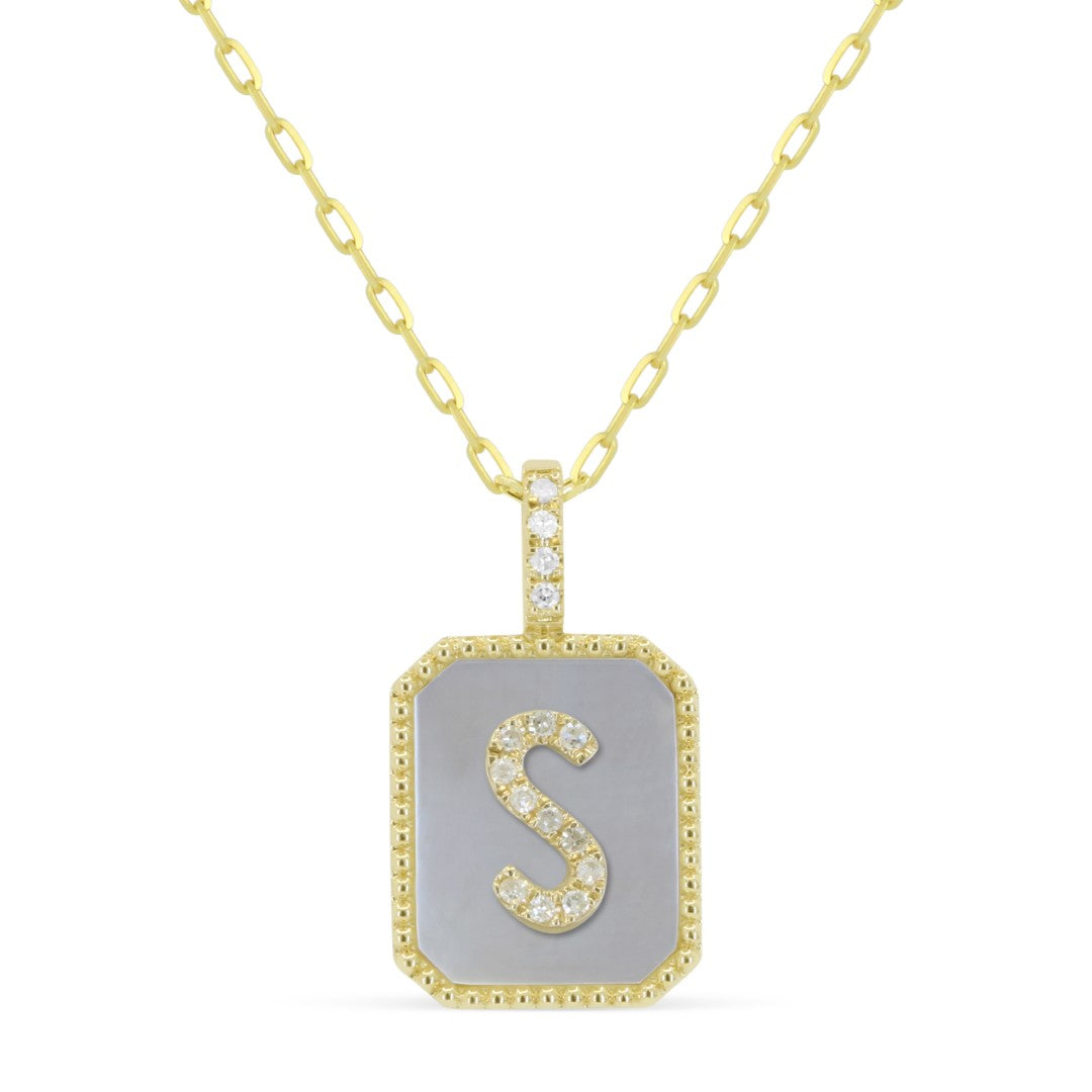 Beautiful Hand Crafted 14K Yellow Gold  Yellow Gold And Diamond Milano Collection Pendant