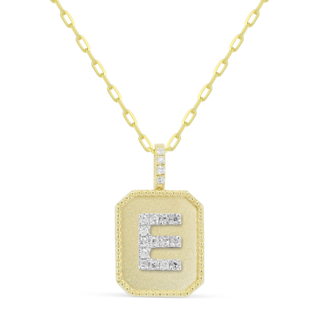 Beautiful Hand Crafted 14K Yellow Gold  Yellow Gold And Diamond Milano Collection Pendant