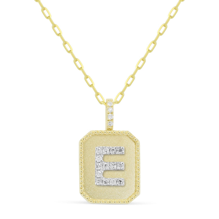 Beautiful Hand Crafted 14K Yellow Gold  Yellow Gold And Diamond Milano Collection Pendant