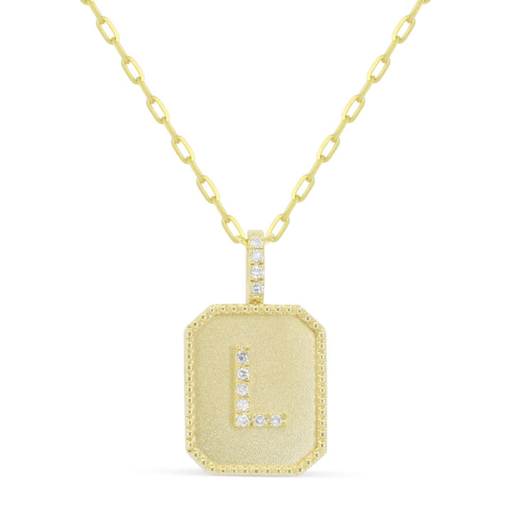 Beautiful Hand Crafted 14K Yellow Gold  Yellow Gold And Diamond Milano Collection Necklace