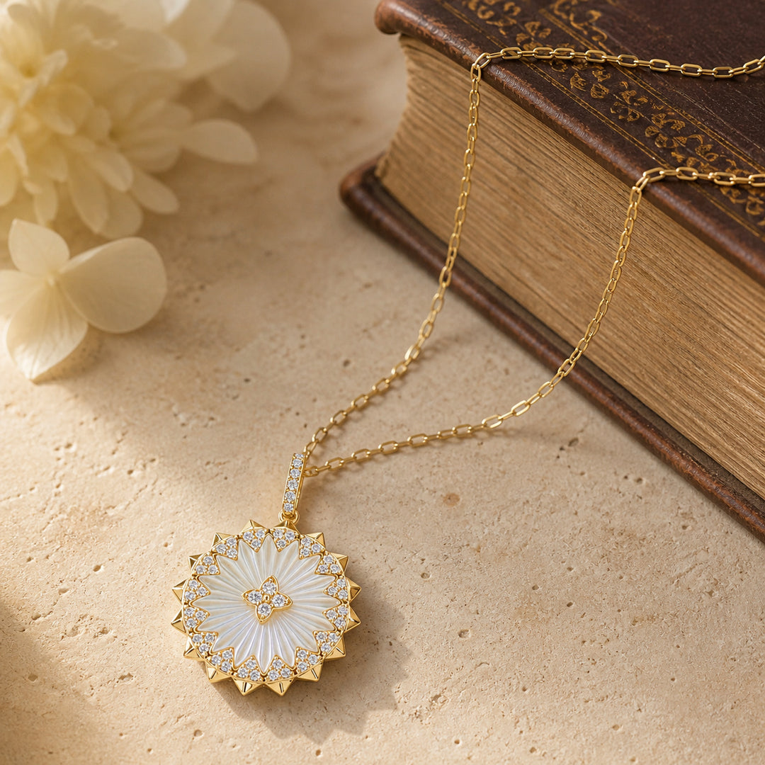 N2073 - 14K Yellow Gold Pendant
