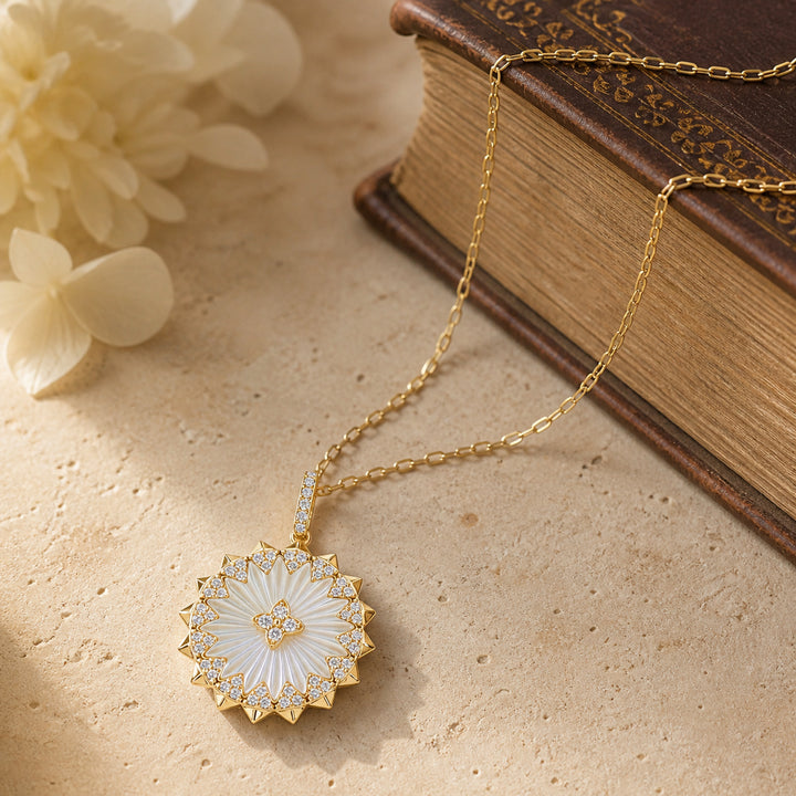 N2073 - 14K Yellow Gold Pendant
