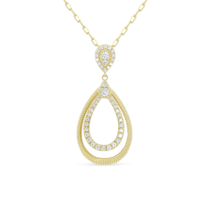 N2092 Yellow Gold White Diamond Pendant Milano Collection 2026 UPDATED-21-Apr-2026 wholesale-only N2092Y