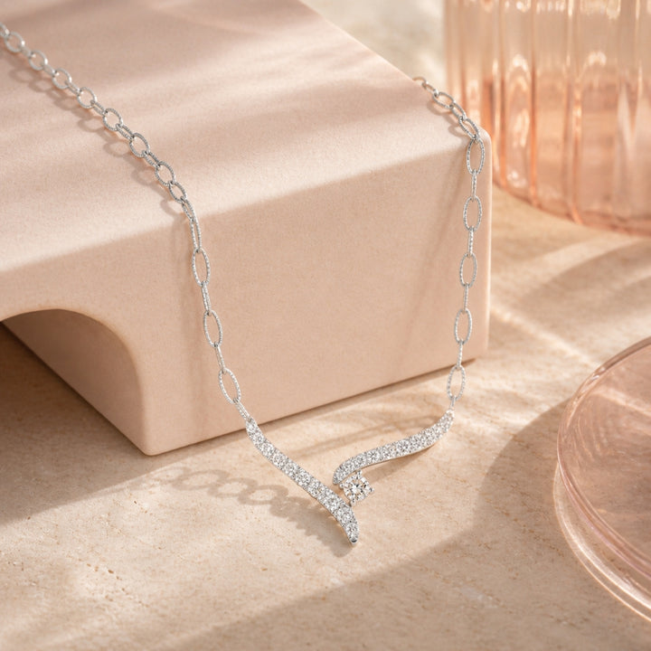 N2151 - 14K Gold Diamond Necklace