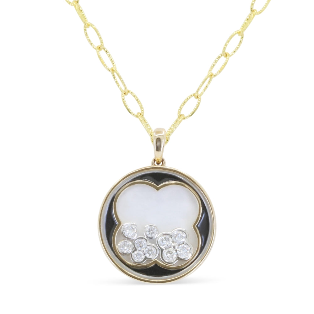Madison L 14K Yellow Gold Sapphire Pendant - style N2188Y