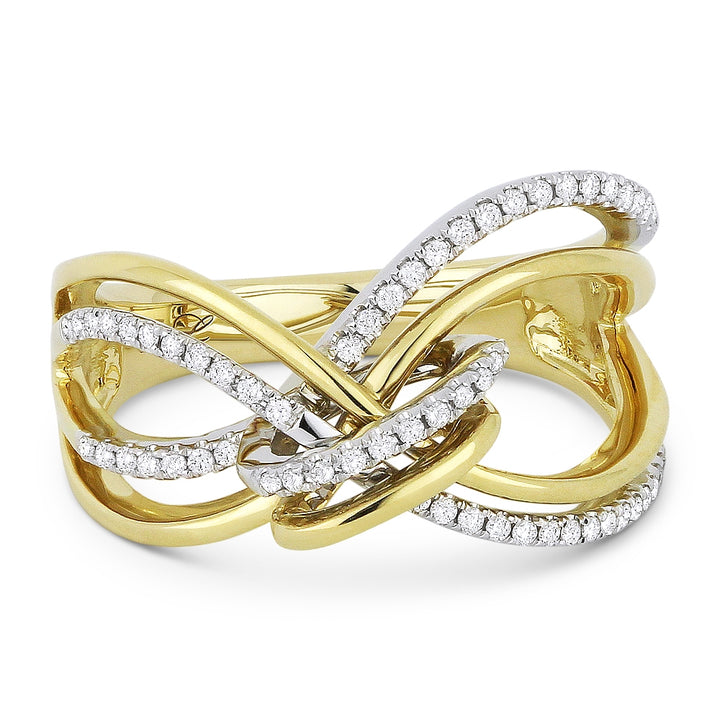 Yellow Gold / White Diamond