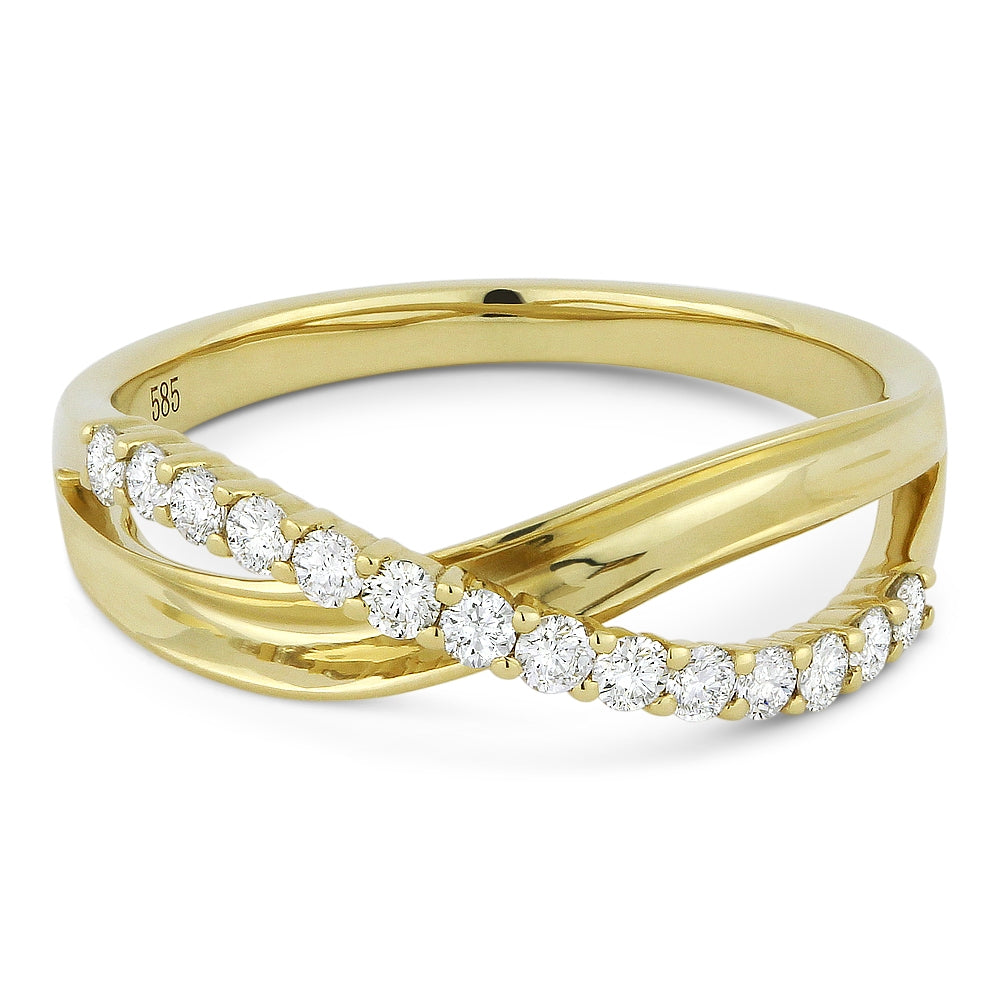 Yellow Gold / White Diamond