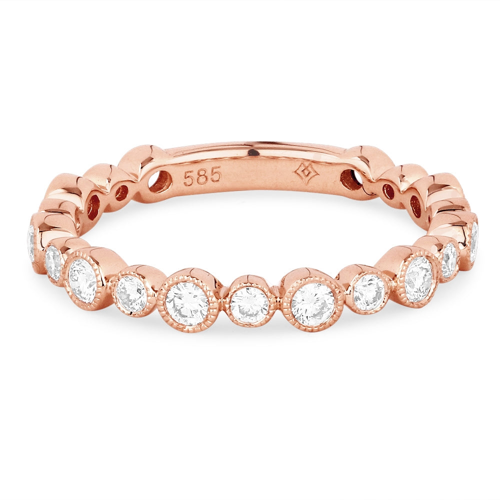 Rose Gold / White Diamond