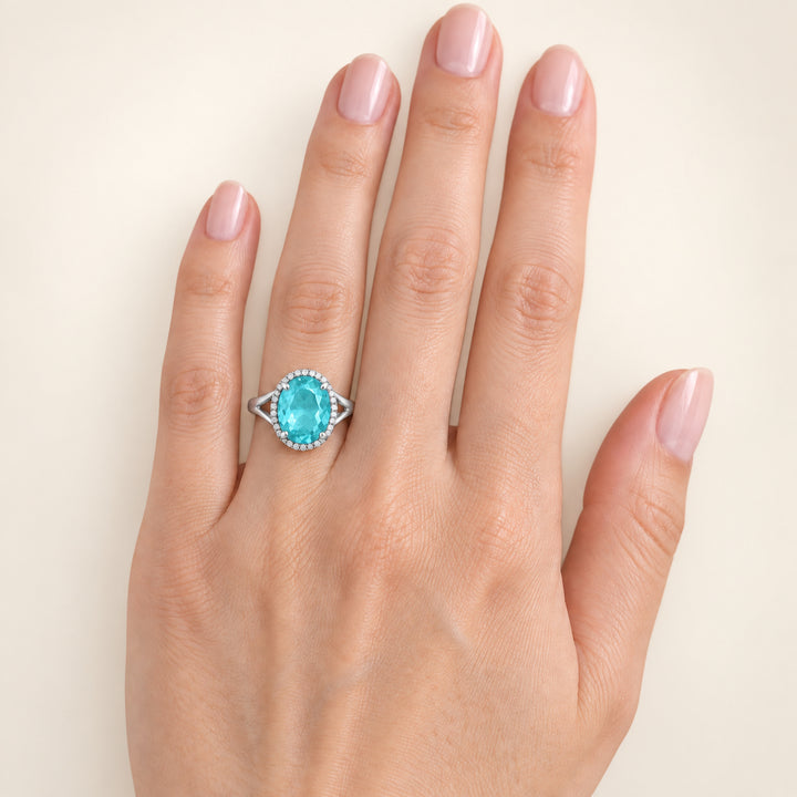 R1059 - 14K Gold Oval Ring