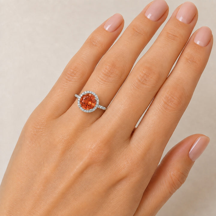R1065 - 14K Gold Round Ring