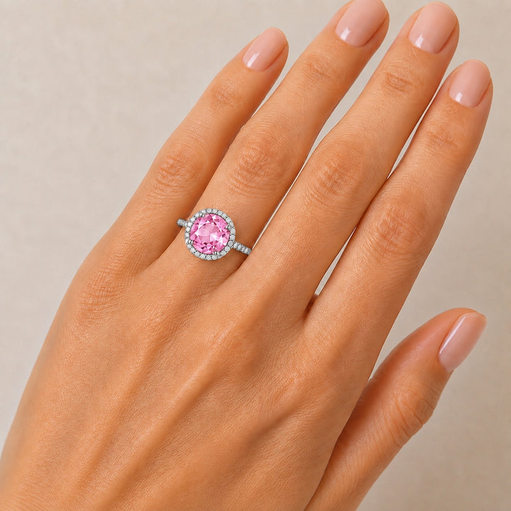 R1065 - 14K Gold Round Ring