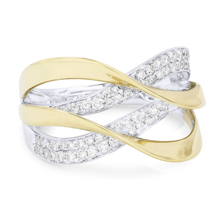 White And Yellow Gold / White Diamond