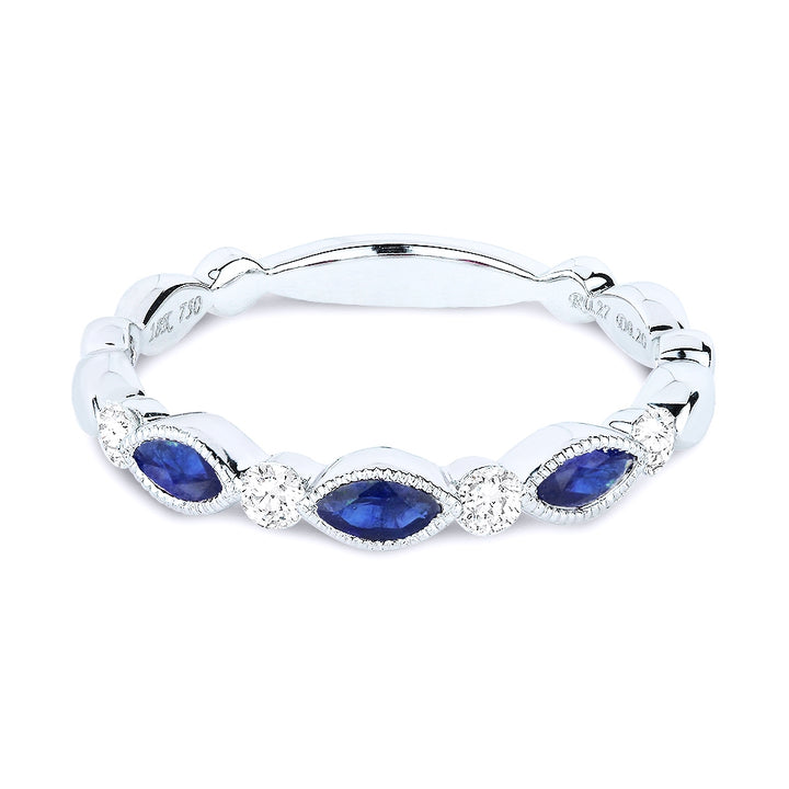 White Gold / Sapphire