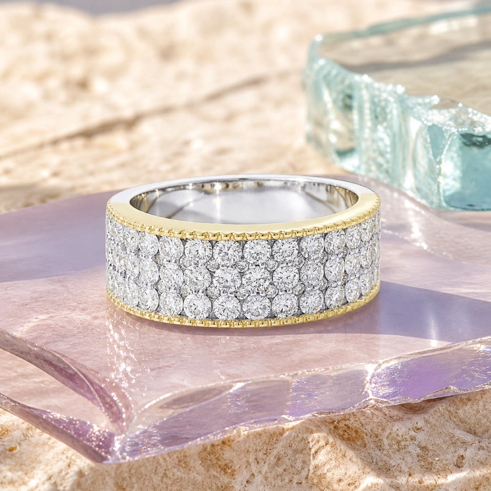 R1216 - 14K Gold Diamond Ring