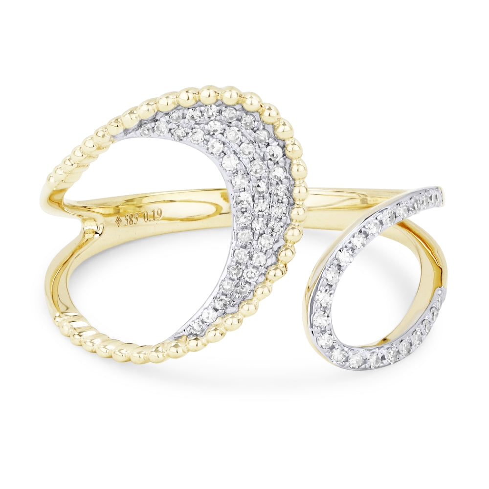 Yellow Gold / White Diamond