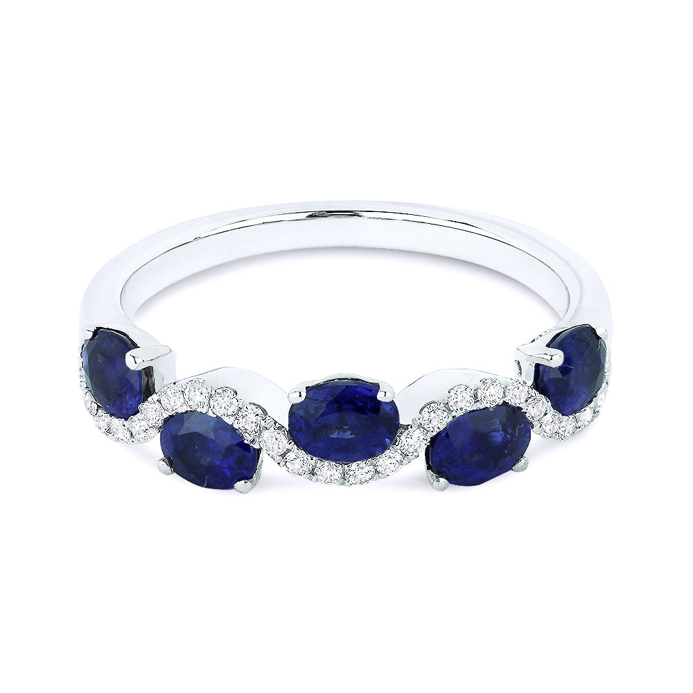 White Gold / Sapphire