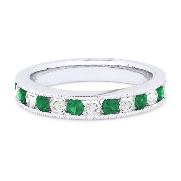 White Gold / Emerald