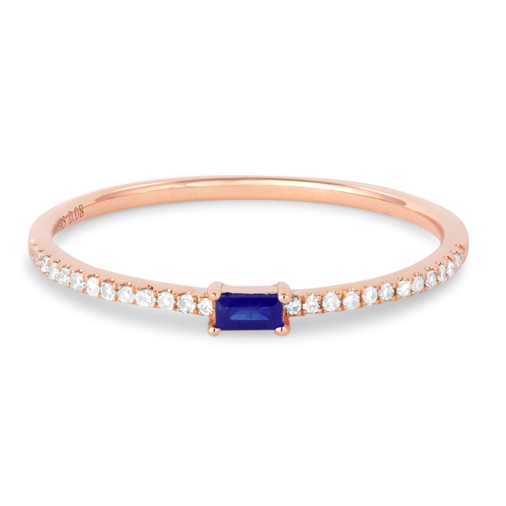 Rose Gold / Sapphire