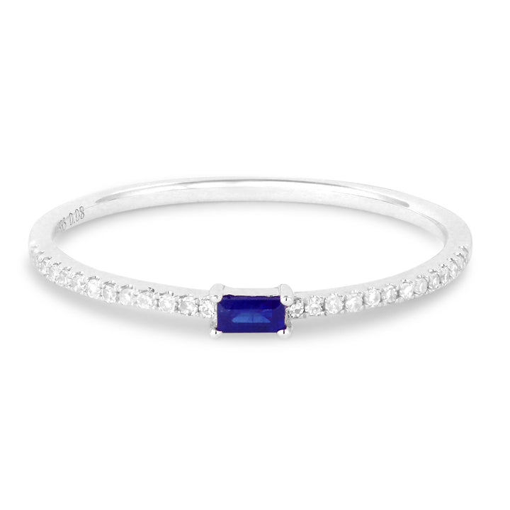 White Gold / Sapphire