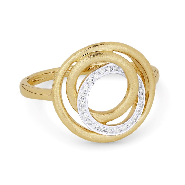 Yellow Gold / White Diamond