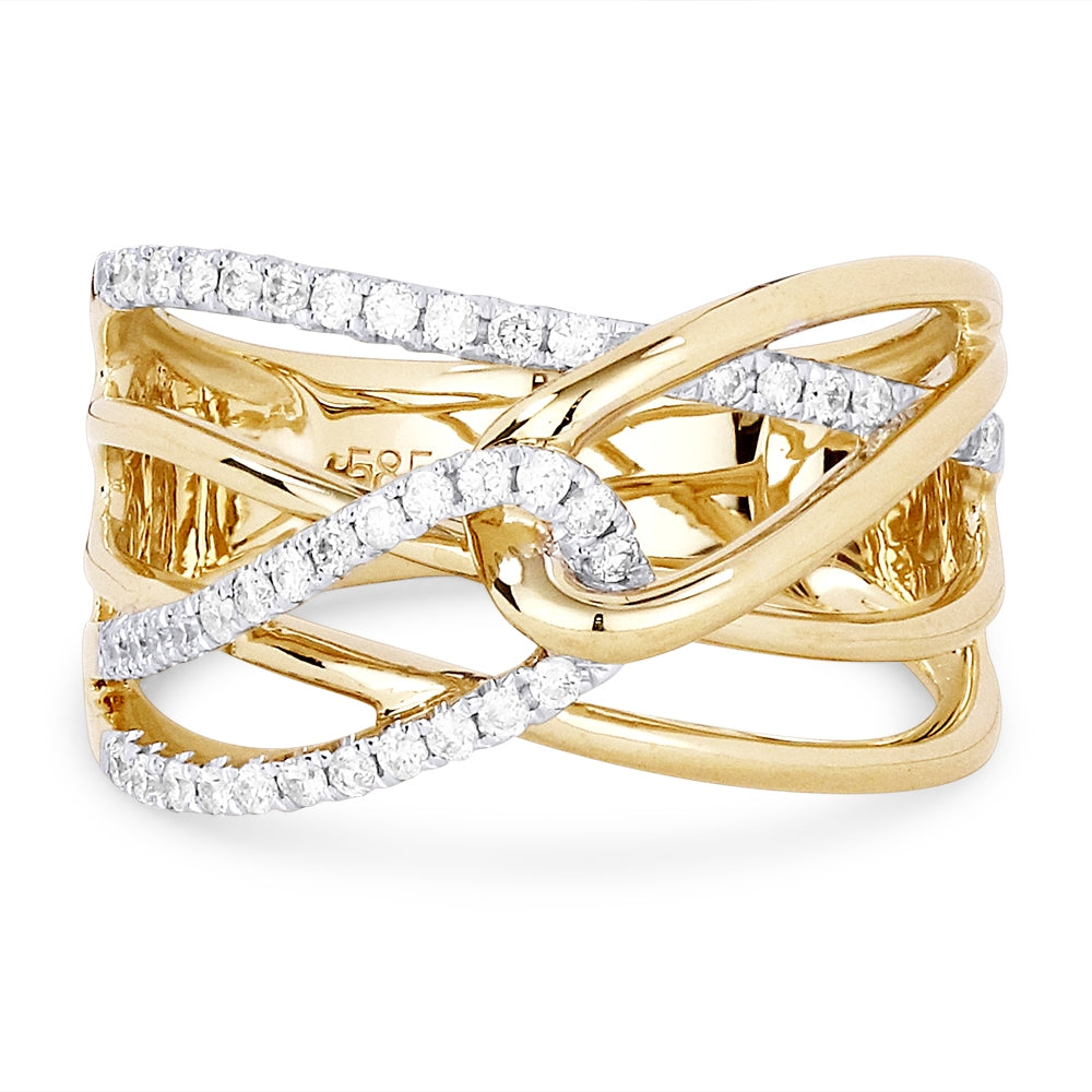 White And Yellow Gold / White Diamond