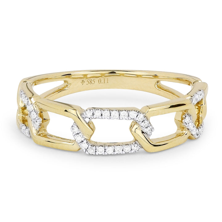 Yellow Gold / White Diamond