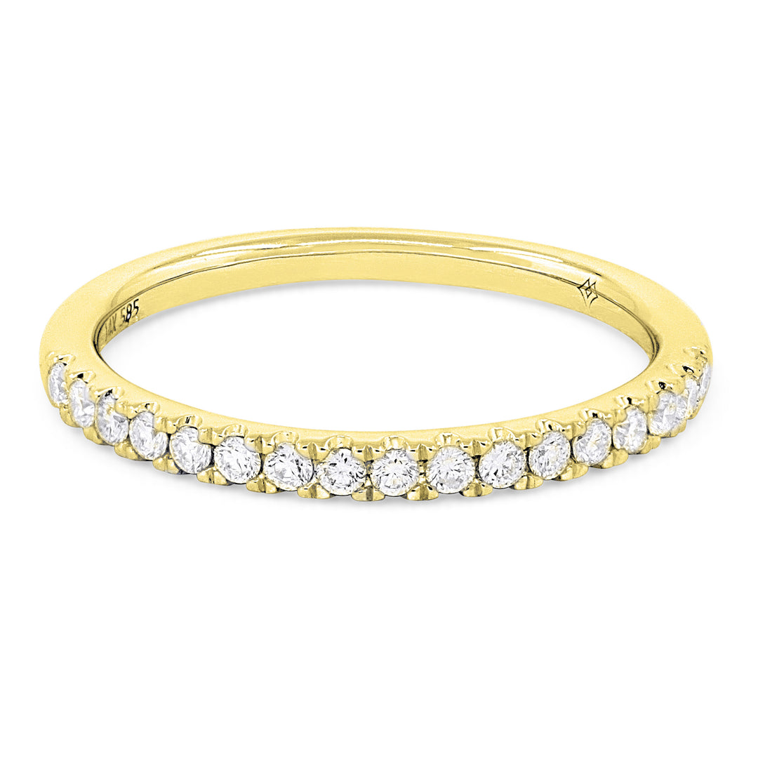 Beautiful Hand Crafted 14K Yellow Gold  Bridal Collection Ring