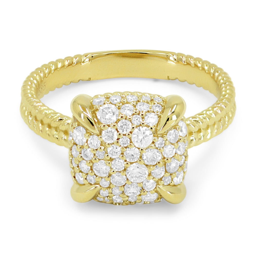 Yellow Gold / White Diamond