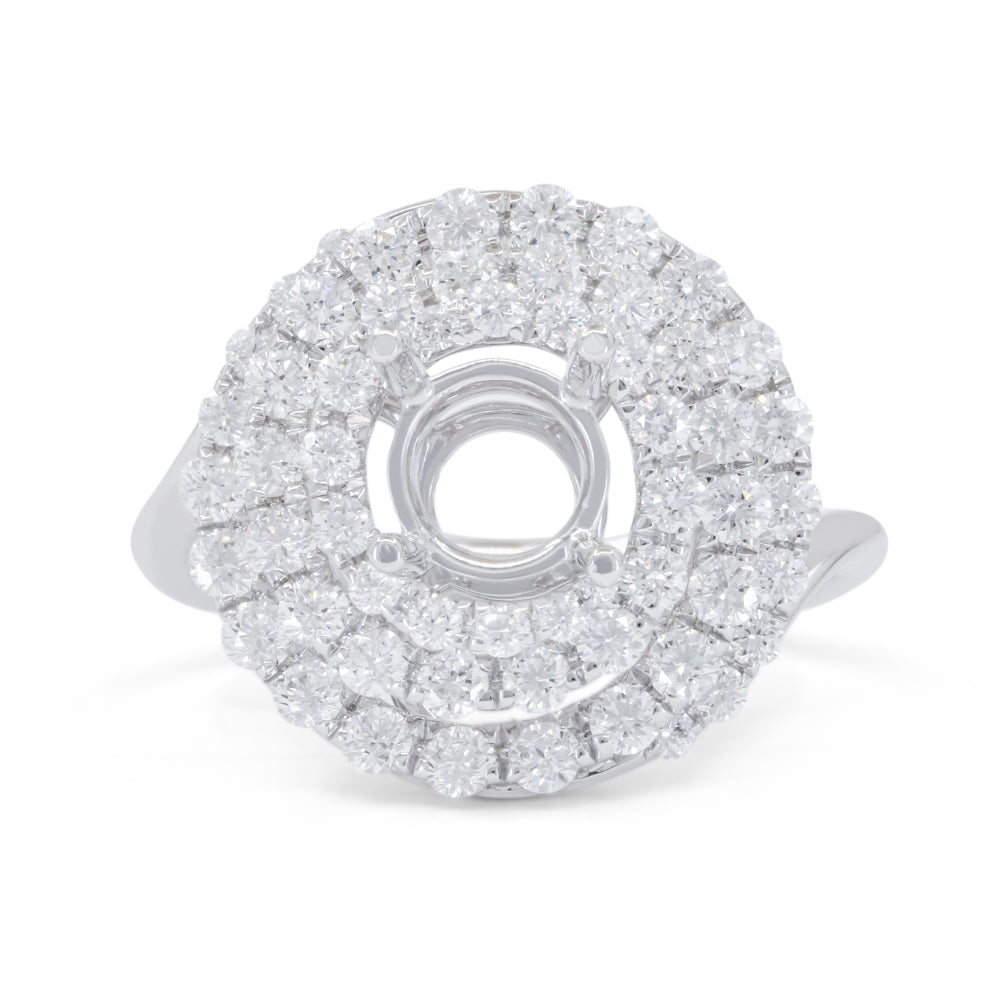 Madison L 14K White Gold Diamond Engagement Ring - style R1599W-ER-(1)