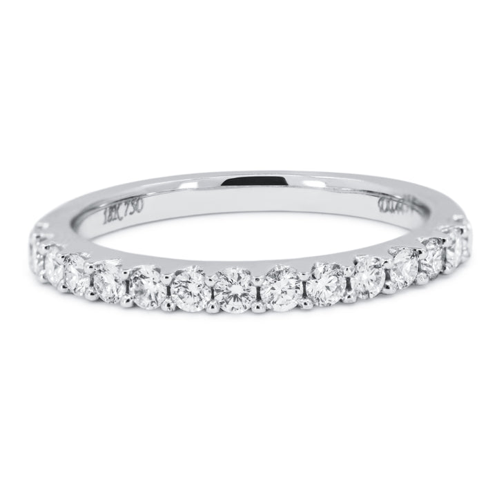 Beautiful Hand Crafted 14K White Gold  Bridal Collection Ring