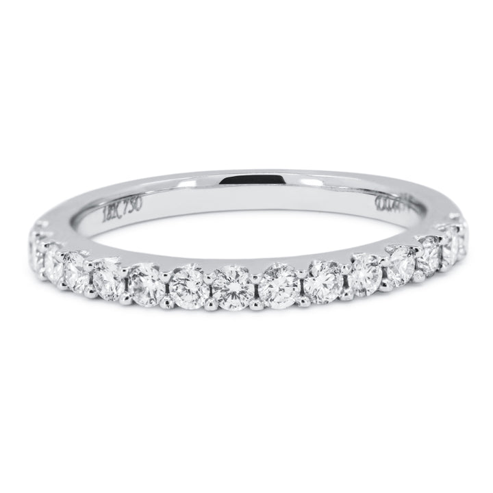 Beautiful Hand Crafted 14K White Gold  Bridal Collection Ring