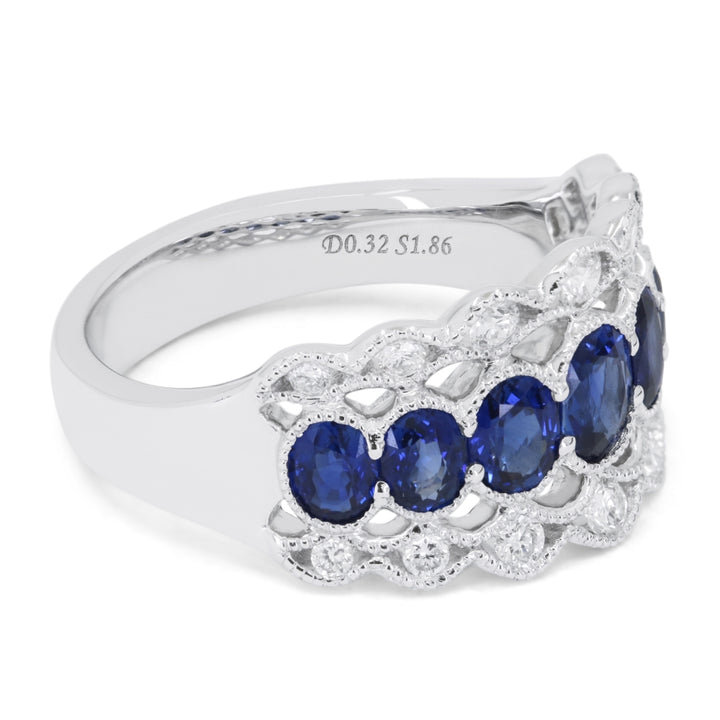 White Gold / Sapphire