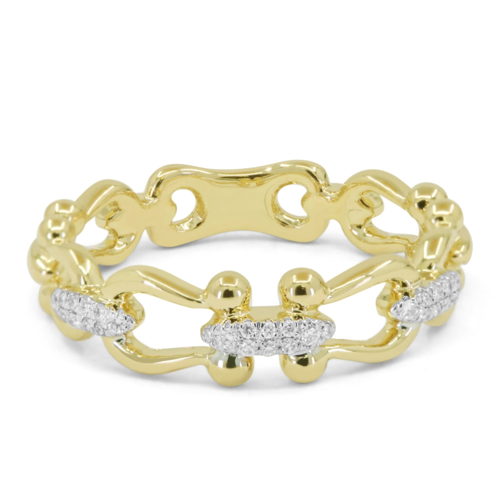 White And Yellow Gold / White Diamond