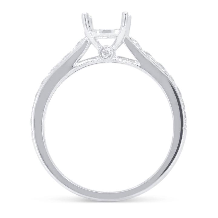 R1784 - 14K Gold Diamond Engagement Ring