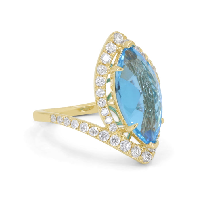 R1901 - 14K Yellow Gold Ring