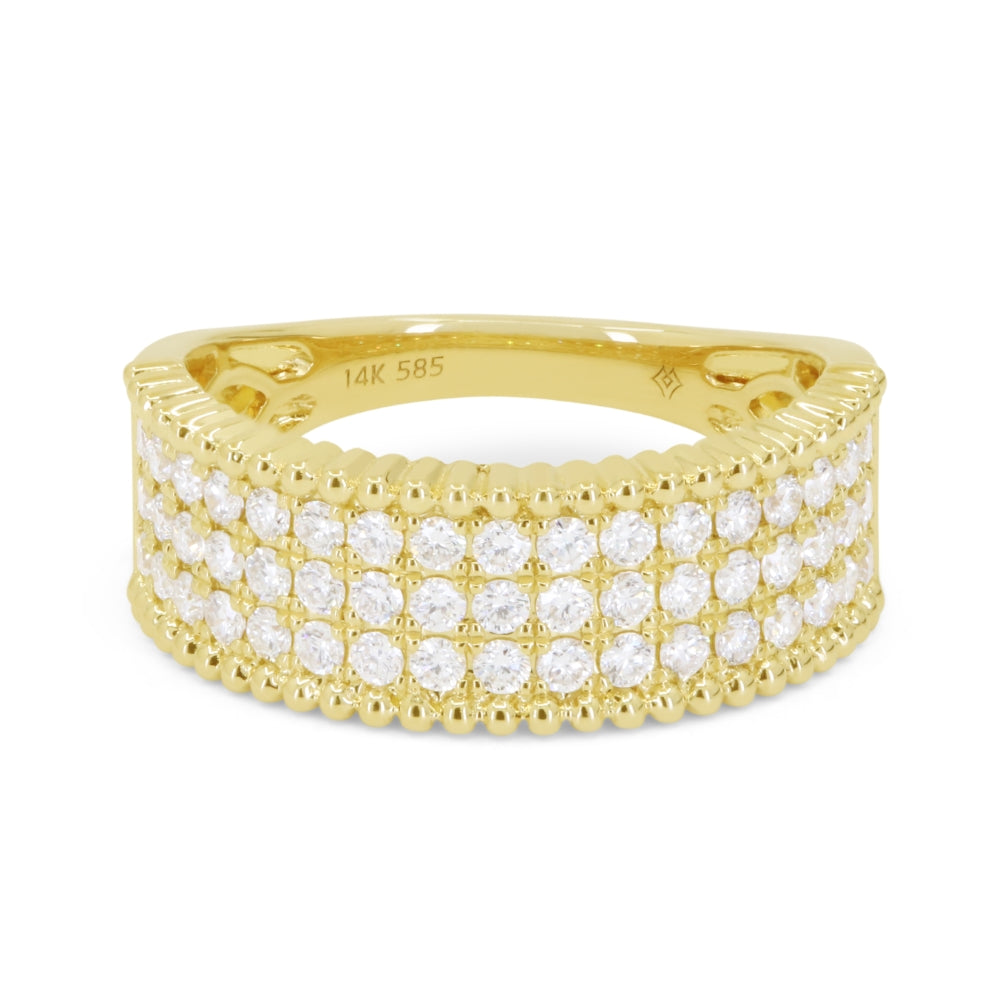 Madison L 14K Yellow Gold Diamond Ring - style R1913Y