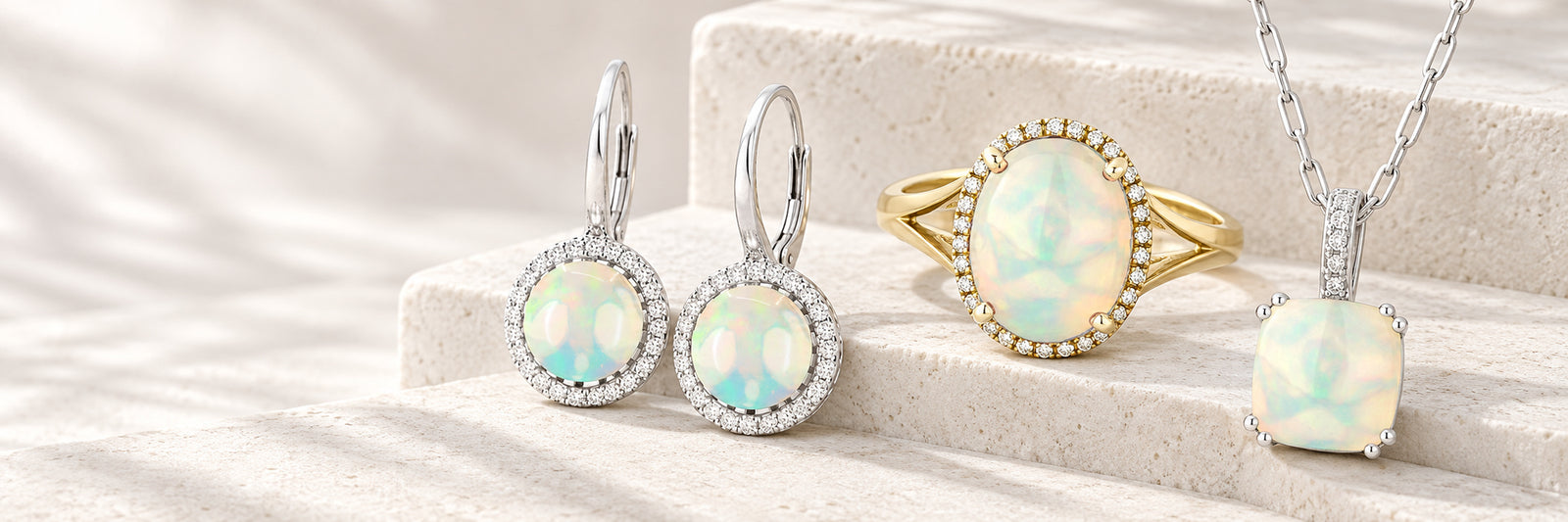 Created Ethiopian Opal Jewelry