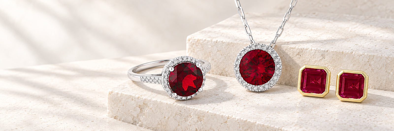 Created Ruby Jewelry