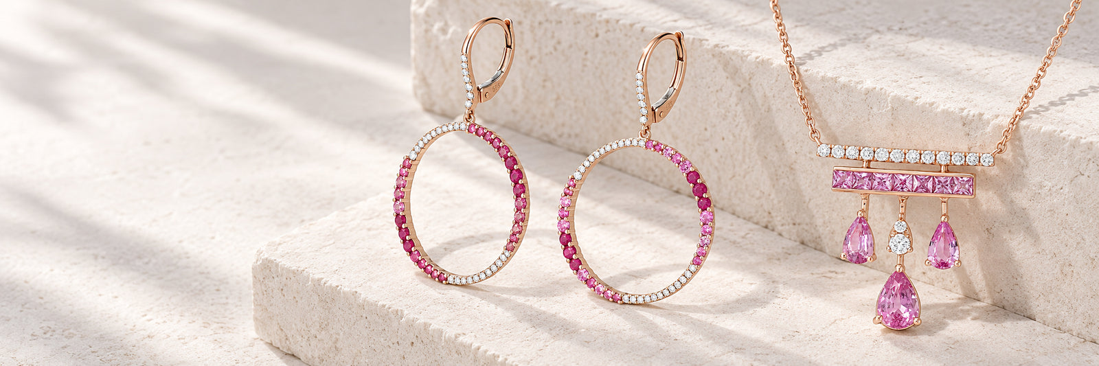 Pink Sapphire Jewelry