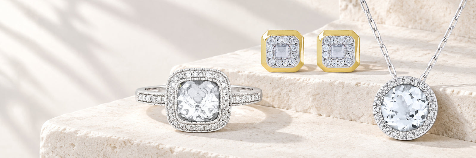 White Topaz Jewelry